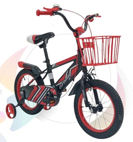 صورة دراجة أطفال رالي أحمر مقاس 12,14,16